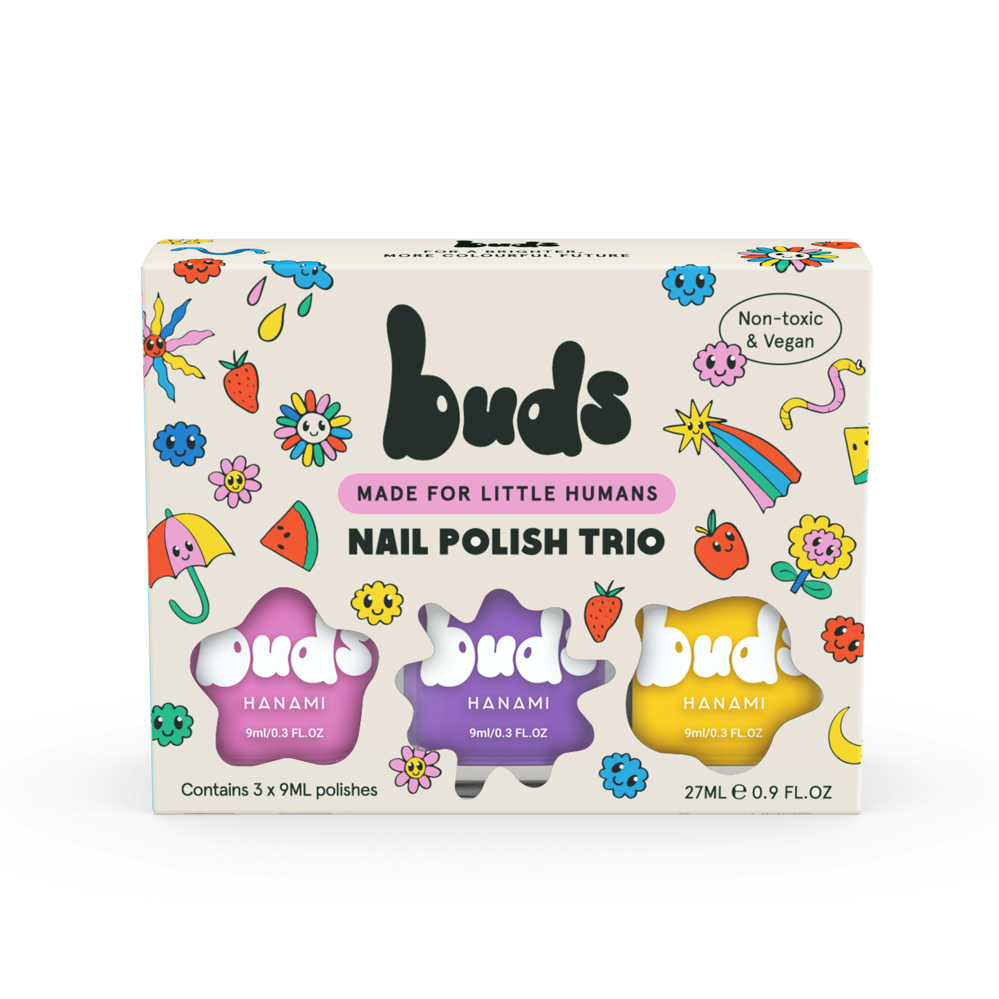 Buds Trio Kids Nail Polish | FIZZ