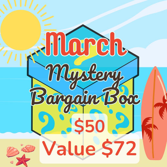 Monthly Mystery Bargain Box!