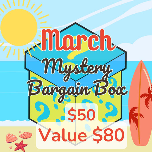 Monthly Mystery Bargain Box!