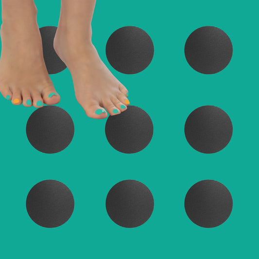 FREE GIFT with purchase! ANTI-SLIP GRIPS  | Grey Dots