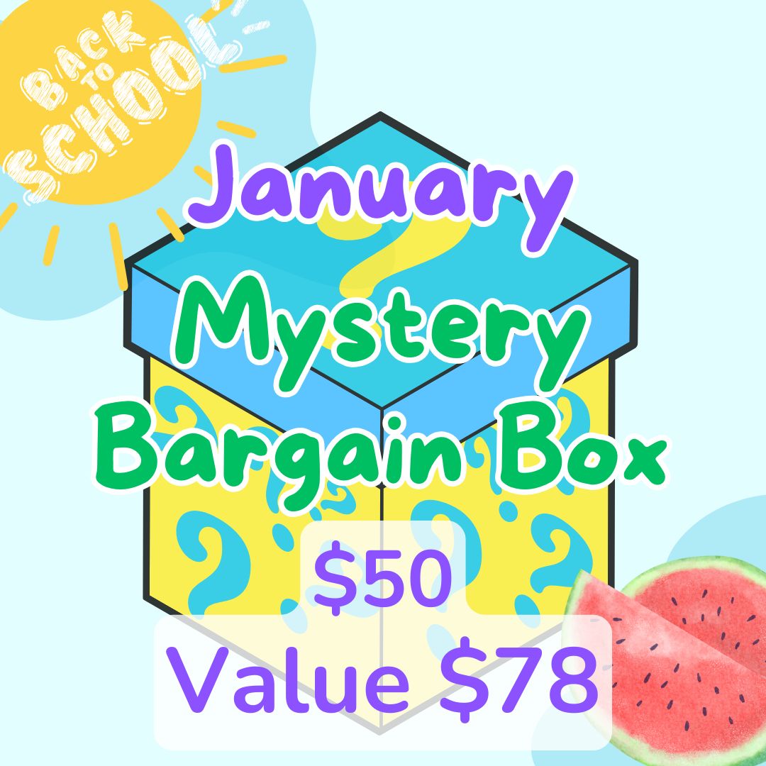 Monthly Mystery Bargain Box!