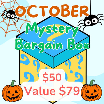 OCTOBER Mystery Bargain Box!